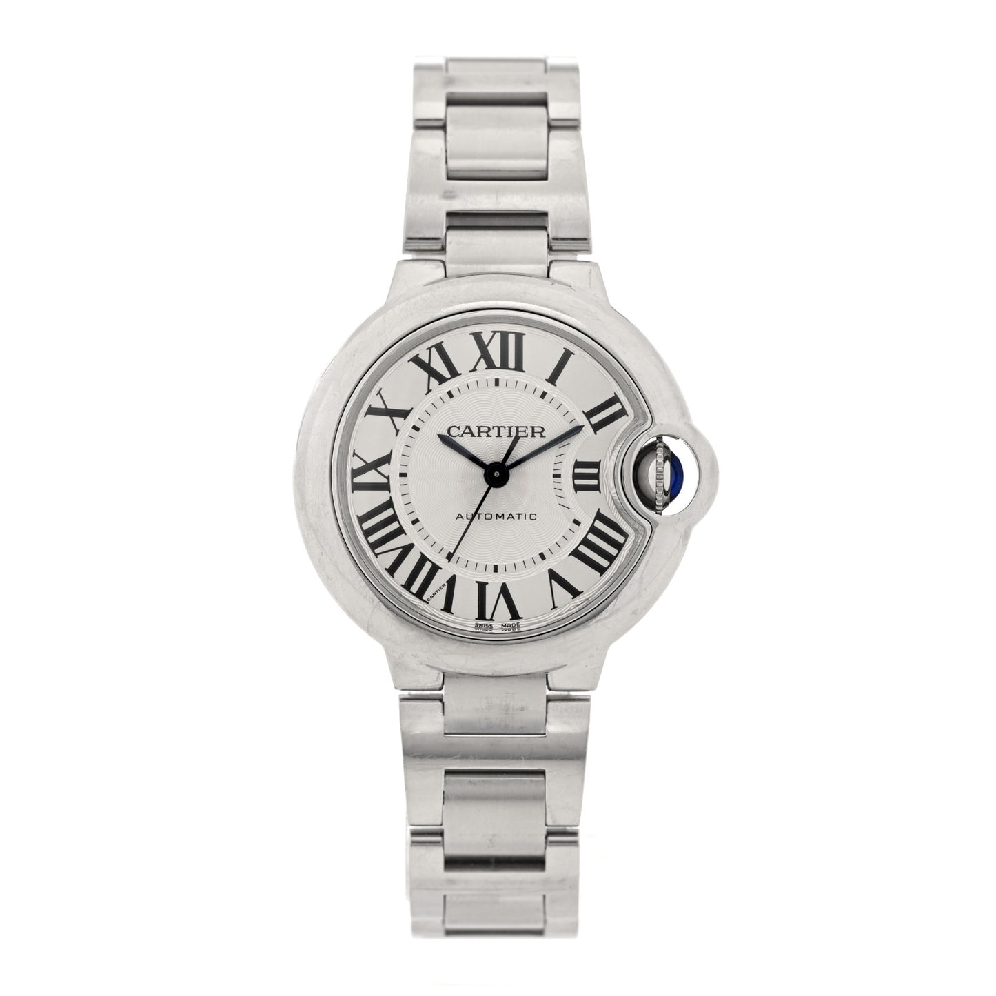 Stainless Steel 33mm Ballon Bleu De Cartier Automatic Watch