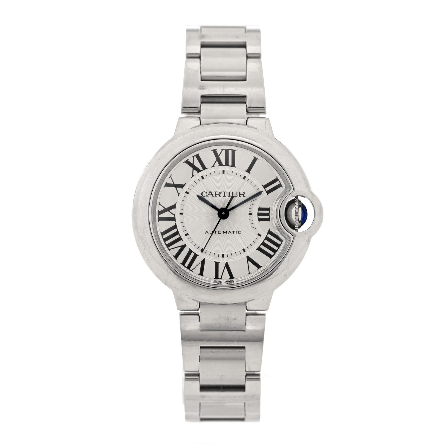 Cartier Stainless Steel 33mm Ballon Bleu De Cartier Automatic Watch 1 of 4
