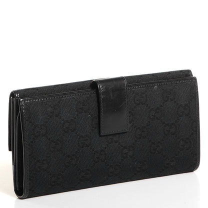 Gucci Monogram Continental Wallet Black 3 of 7