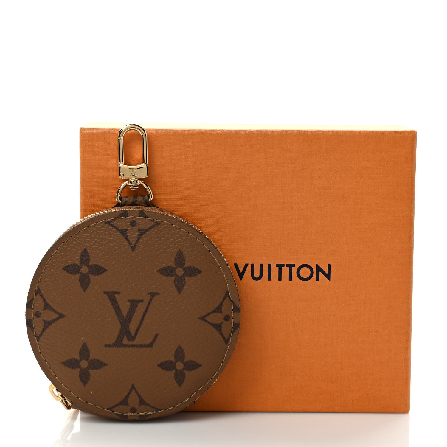 Louis Vuitton Reverse Monogram Bandouliere Round Coin Purse 7 of 7
