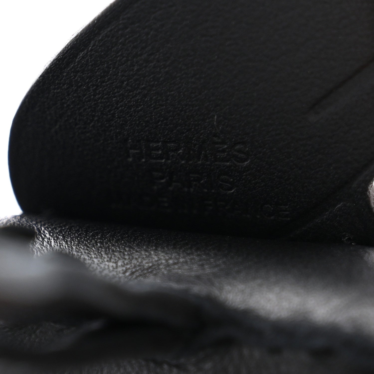 Hermes Milo Lambskin Grigri Rodeo Pegase Horse Bag Charm PM So Black 4 of 5