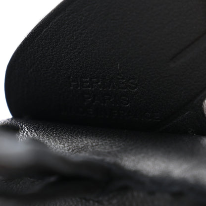 Hermes Milo Lambskin Grigri Rodeo Pegase Horse Bag Charm PM So Black 4 of 5