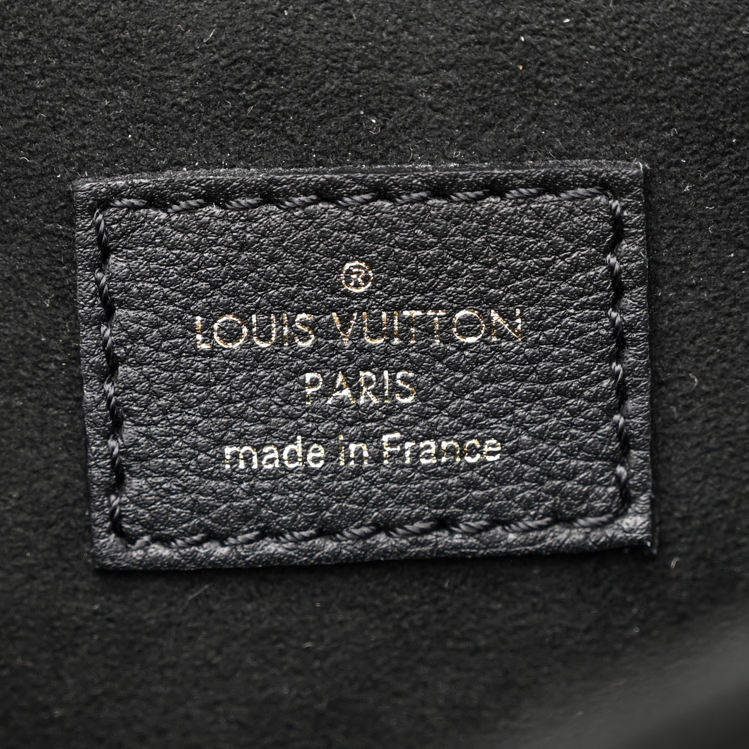 Louis Vuitton Grained Calfskin Lockme Oxford Black 7 of 10