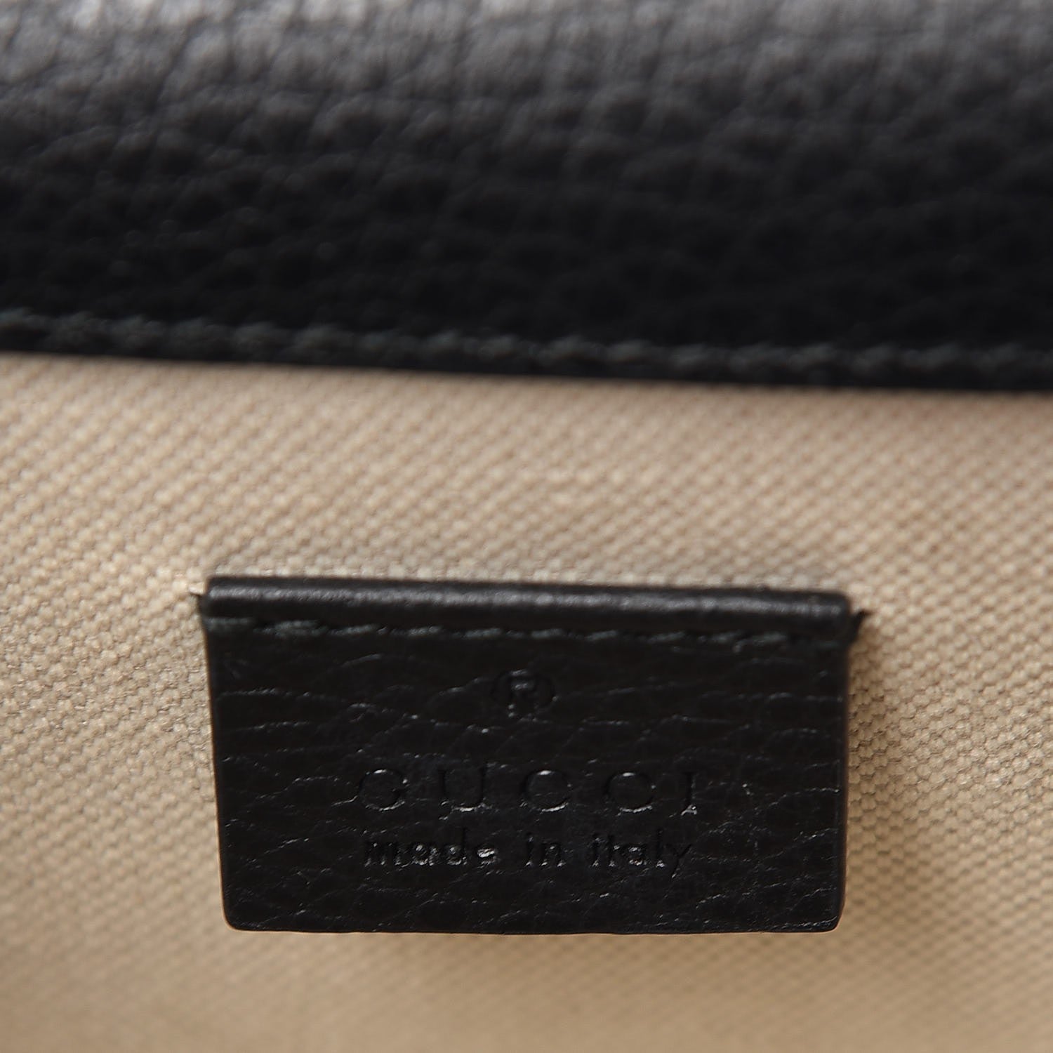 Gucci Calfskin Mini Dionysus Shoulder Bag Black 8 of 9