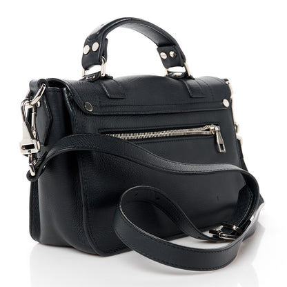Proenza Schouler Lambskin Tiny PS1 Satchel Black 3 of 13