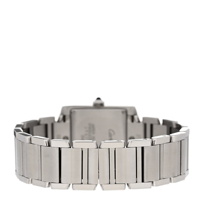 Cartier Stainless Steel 25mm Tank Francaise Quartz Watch 3 of 4