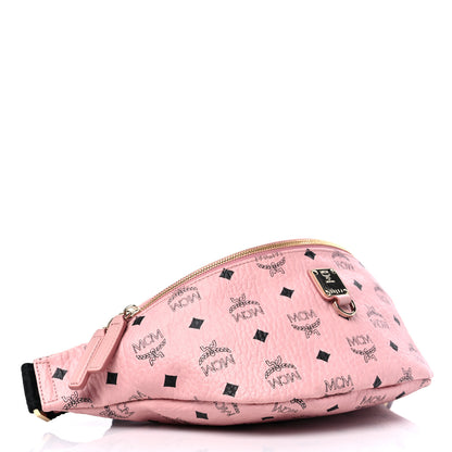 MCM Visetos Medium Fursten Belt Bag Pink 4 of 9