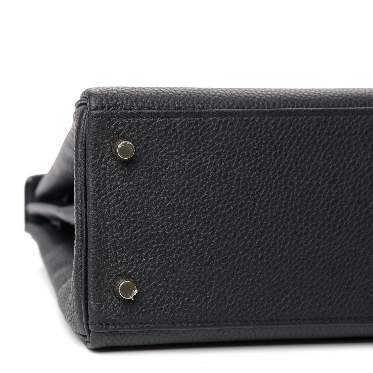Hermes Togo Kelly Retourne 28 Black 6 of 12