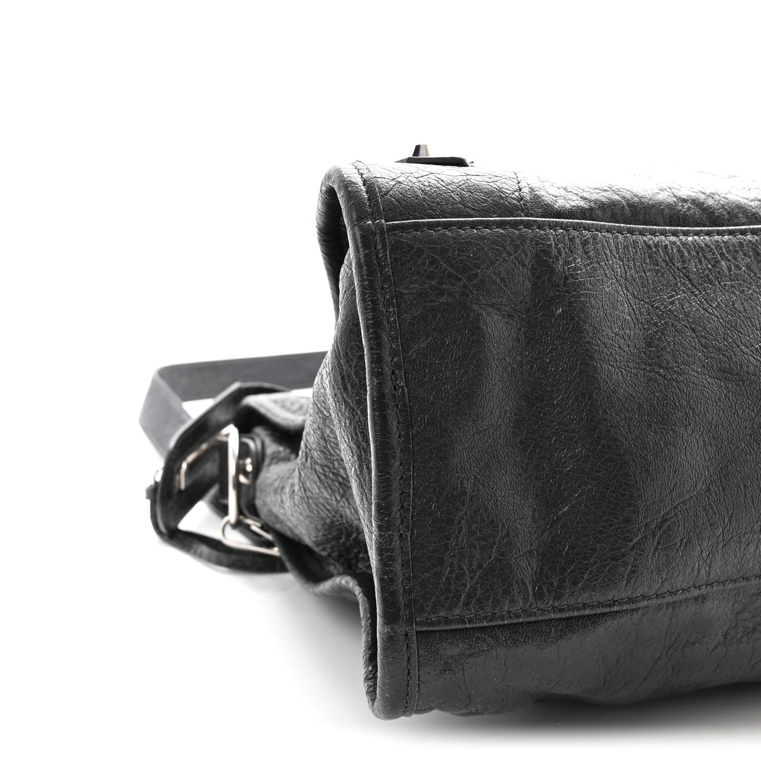 Balenciaga Agneau Classic Silver Hardware City Gris Fossile 9 of 10
