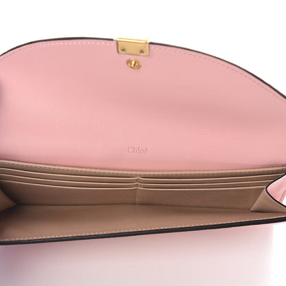 Chloe Calfskin Georgia Flap Wallet Washed Pink 5 of 7