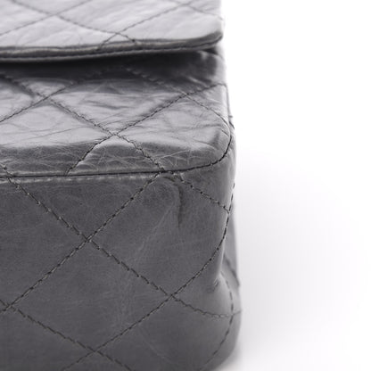 Chanel Aged Calfskin Quilted 50th Anniversary 2.55 Reissue 227 Flap Grey 12 of 17