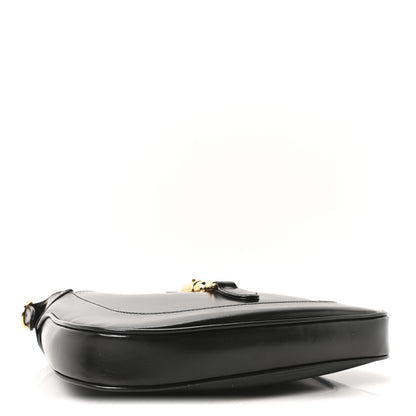 Gucci Boarded Dyana Lux Calfskin Small Jackie 1961 Hobo Black 4 of 10