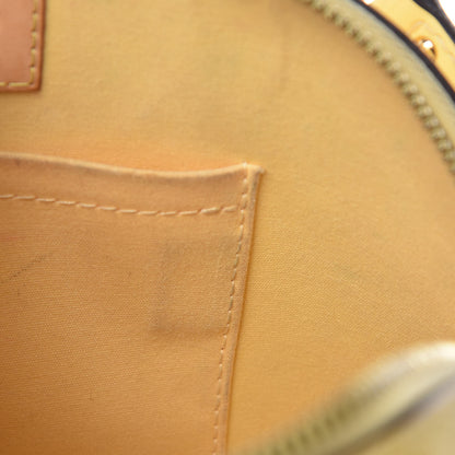 Louis Vuitton Vernis Alma BB Citrine 11 of 16