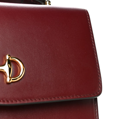 Gucci Smooth Calfskin Small Zumi Shoulder Bag Vintage Bordeaux 12 of 16