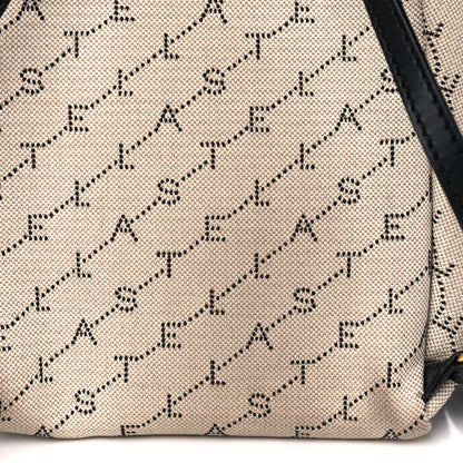 Stella McCartney Canvas Mini Stella Logo Backpack Neutral 13 of 13