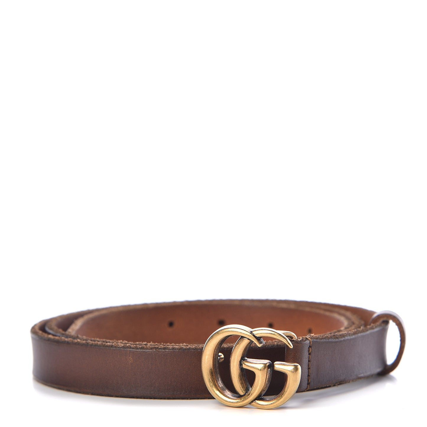 Cuoio Toscano Double G 20mm Belt 85 34 Cuir