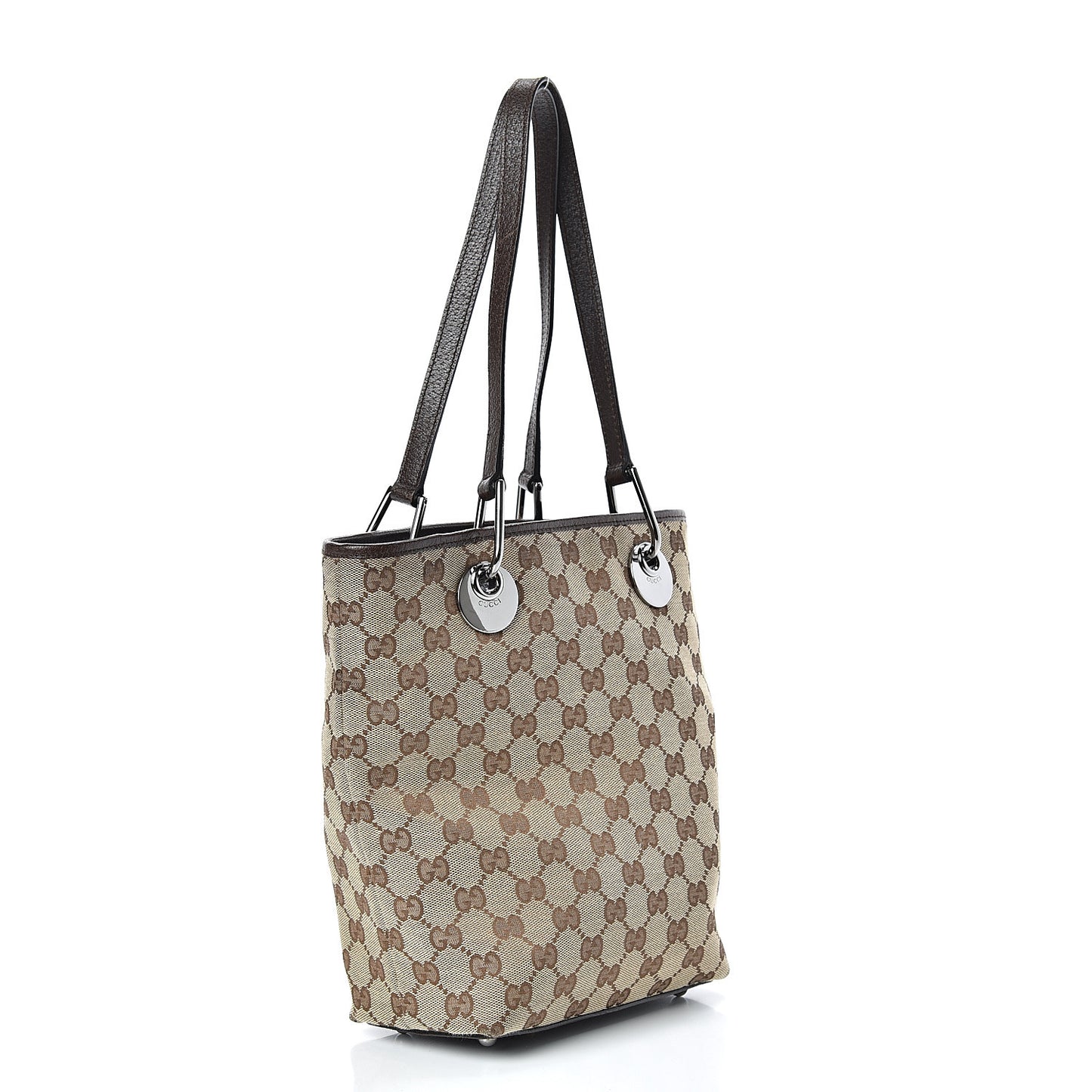 Monogram Small Eclipse Tote Brown