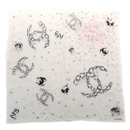 Chanel Silk CC Bubble Scarf 1 of 7