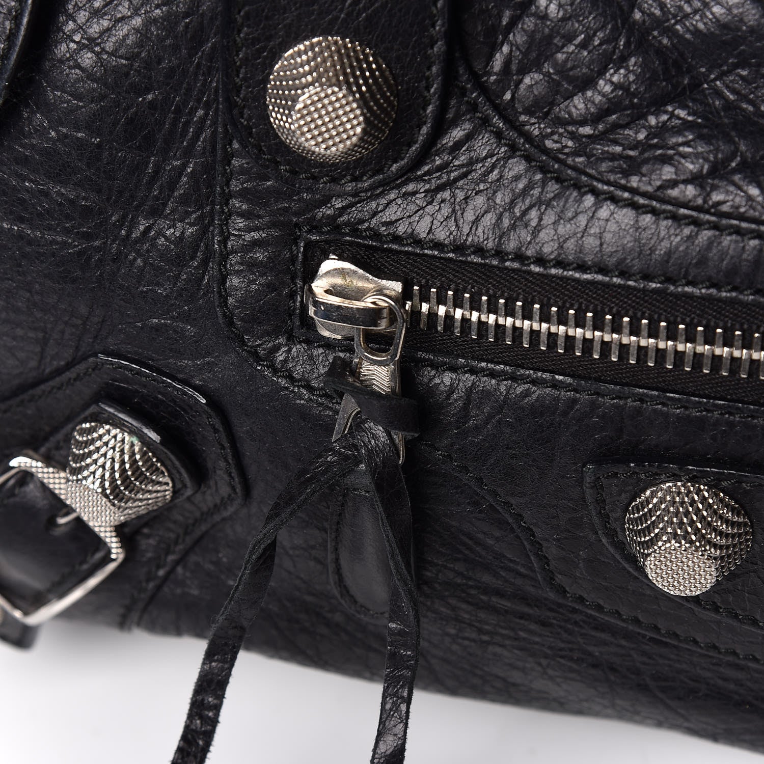 Balenciaga Agneau Giant 21 Silver Hardware Part Time Black 17 of 25