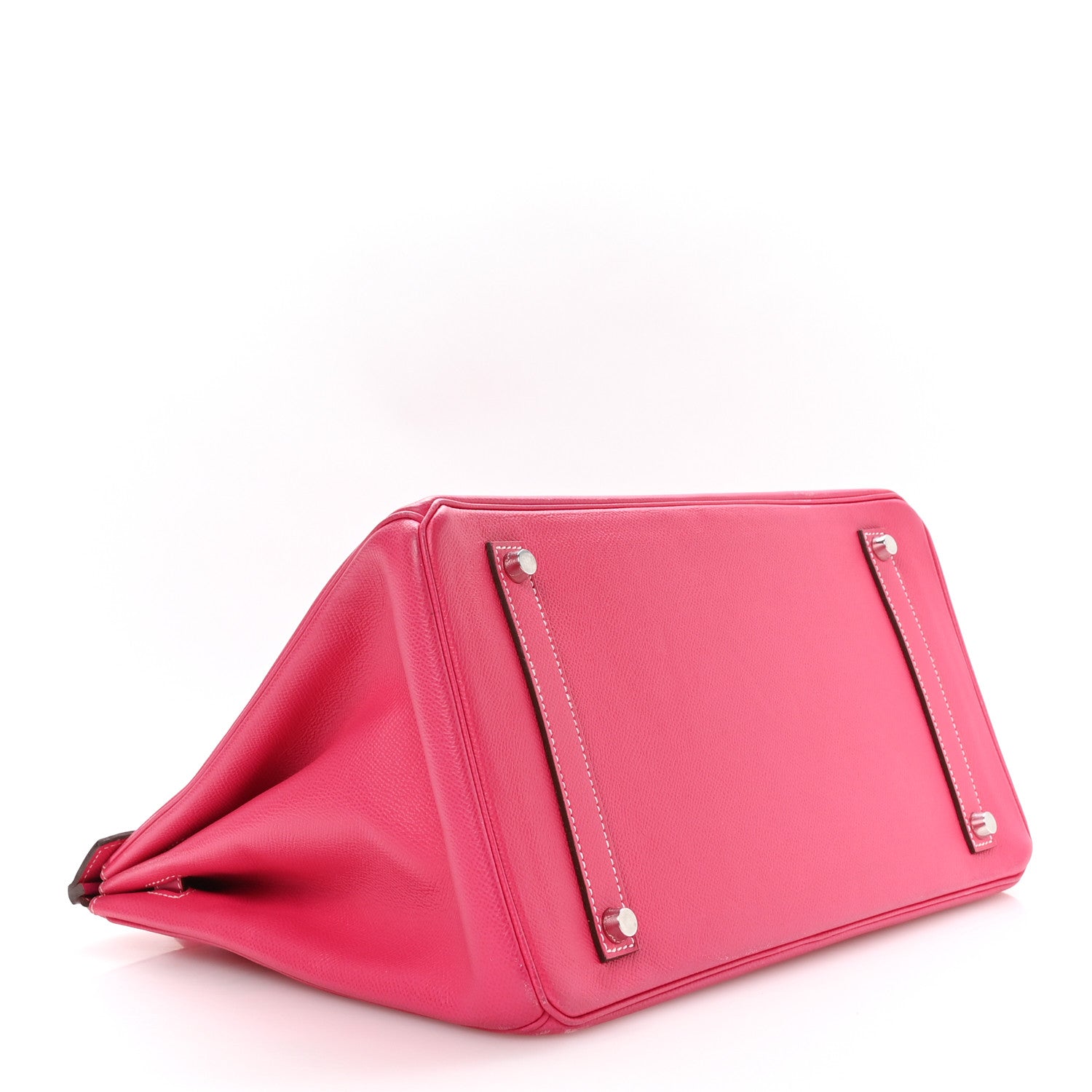 Hermes Epsom Candy Birkin 35 Rose Tyrien 4 of 10
