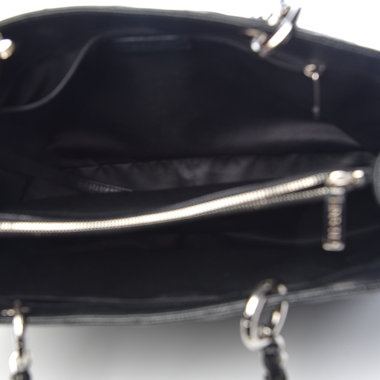 Chanel Caviar Quilted Grand Shopping Tote GST Black 5 of 12