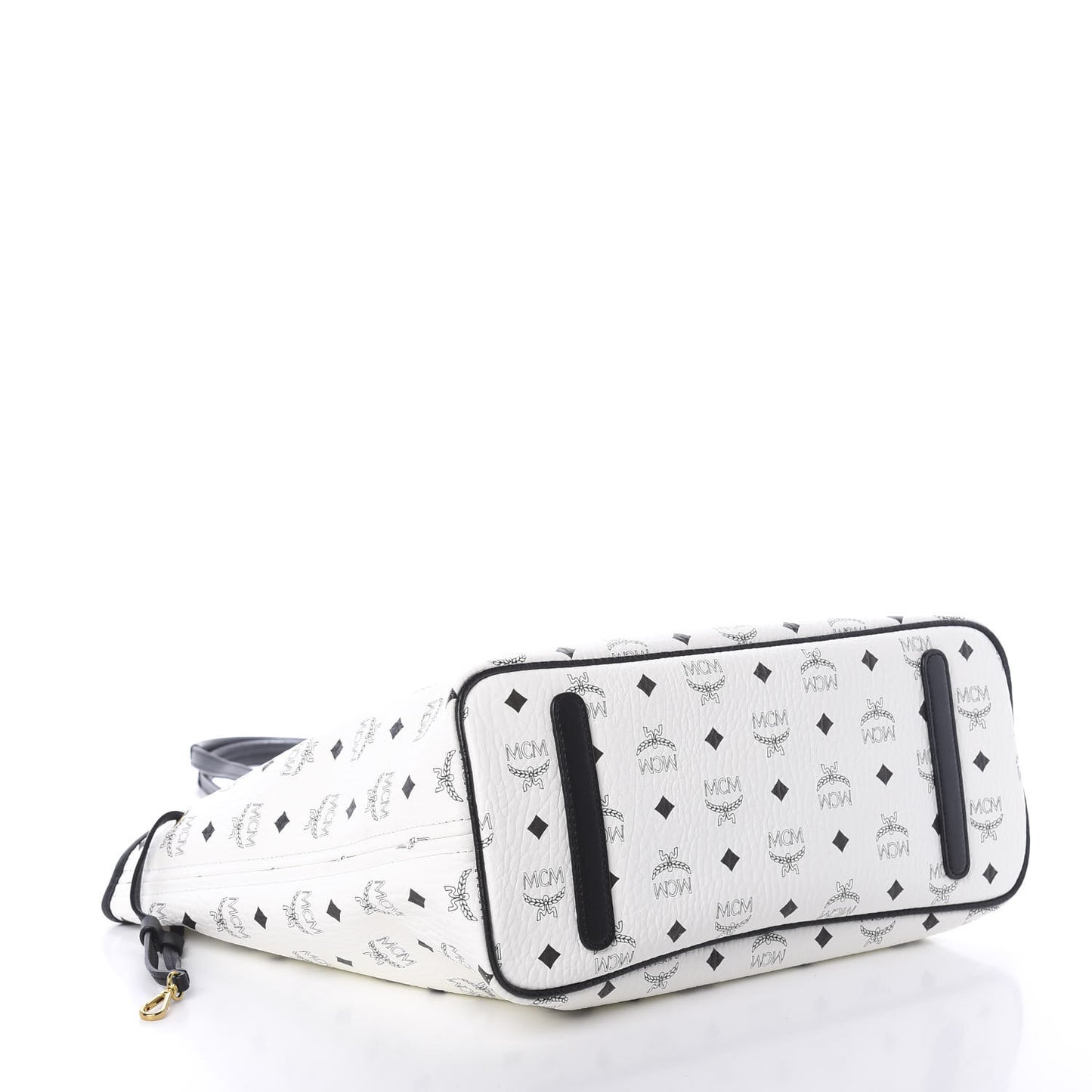 Visetos Medium Project Reversible Shopper Tote White