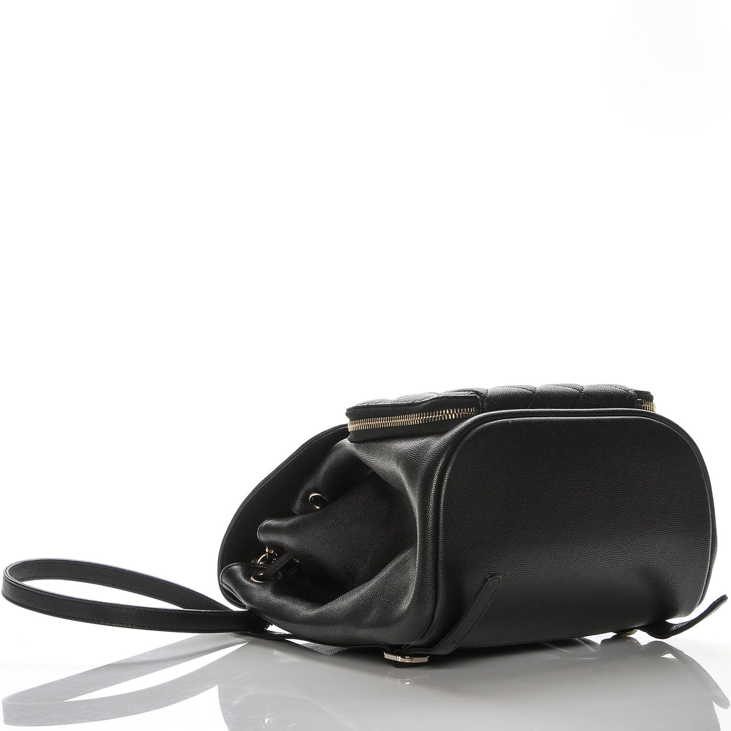 Caviar Quilted Business Affinity Backpack Black