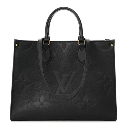 Louis Vuitton Empreinte Monogram Giant Onthego MM Black 1 of 17