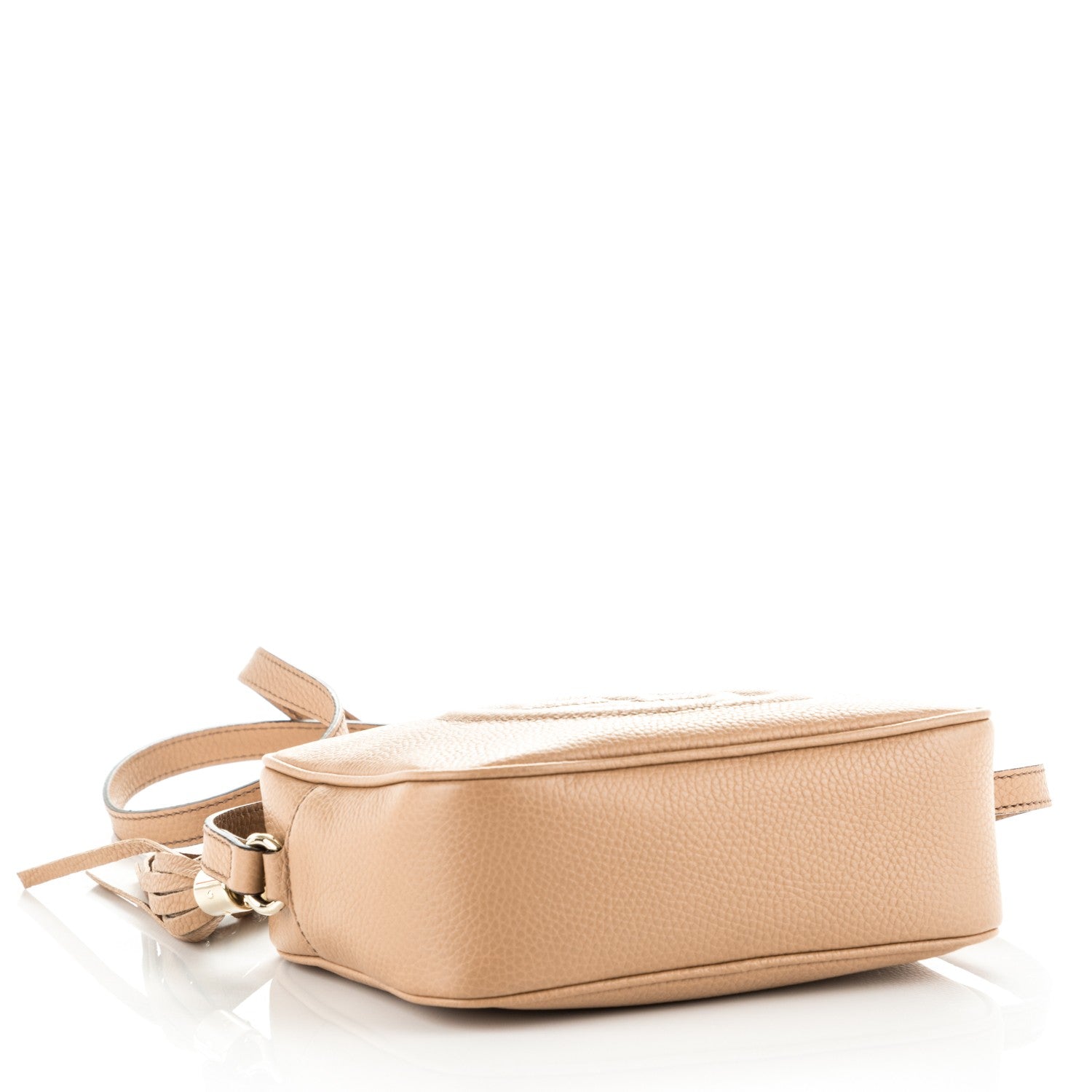 Gucci Pebbled Calfskin Small Soho Disco Bag Rose Beige 4 of 7