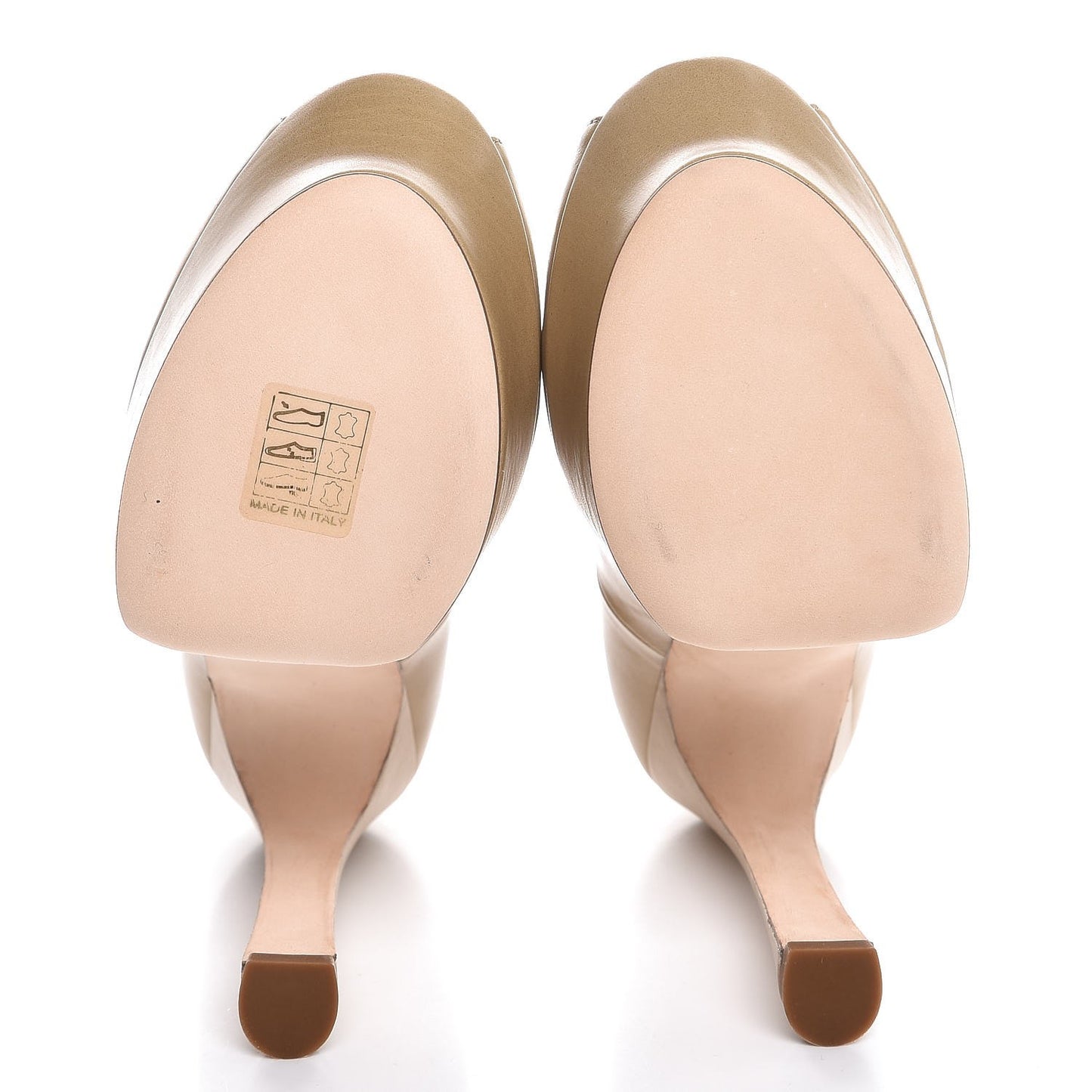 Calfskin Palais 105 Pumps 37 Beige