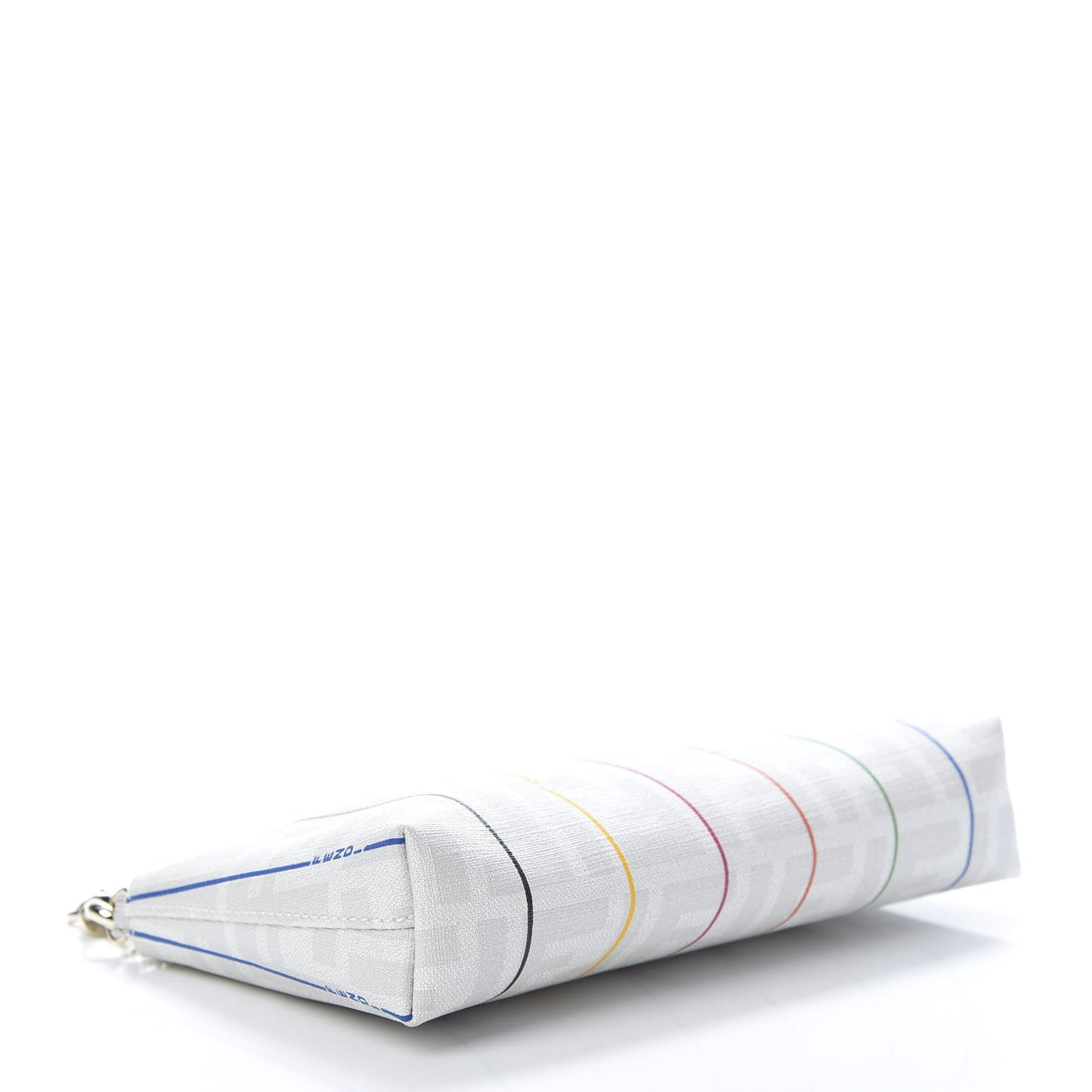 Zucca Spalmati Stripe Pochette Latte Multicolor