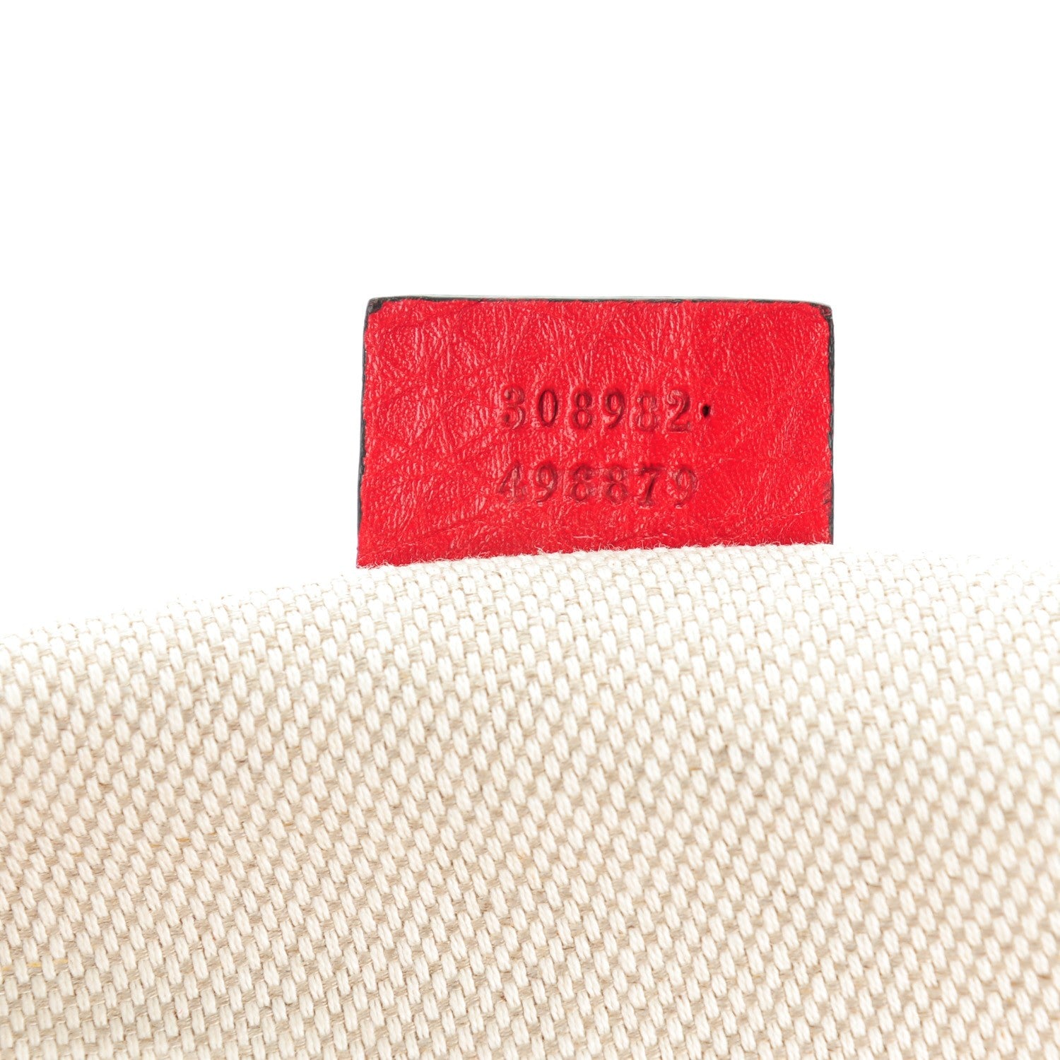 Gucci Pebbled Calfskin Medium Soho Chain Shoulder Bag Red 7 of 7