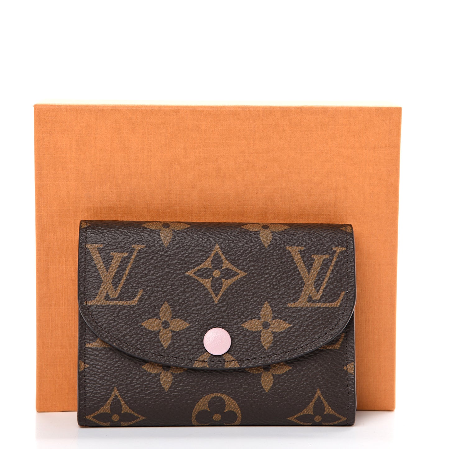 Monogram Rosalie Coin Purse Rose Ballerine