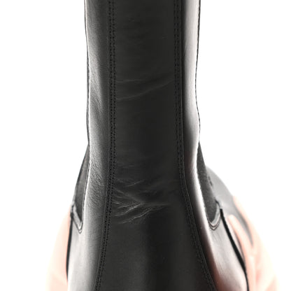 Bottega Veneta Calfskin The Tire Chelsea Boots 40 Black Peachy 11 of 11