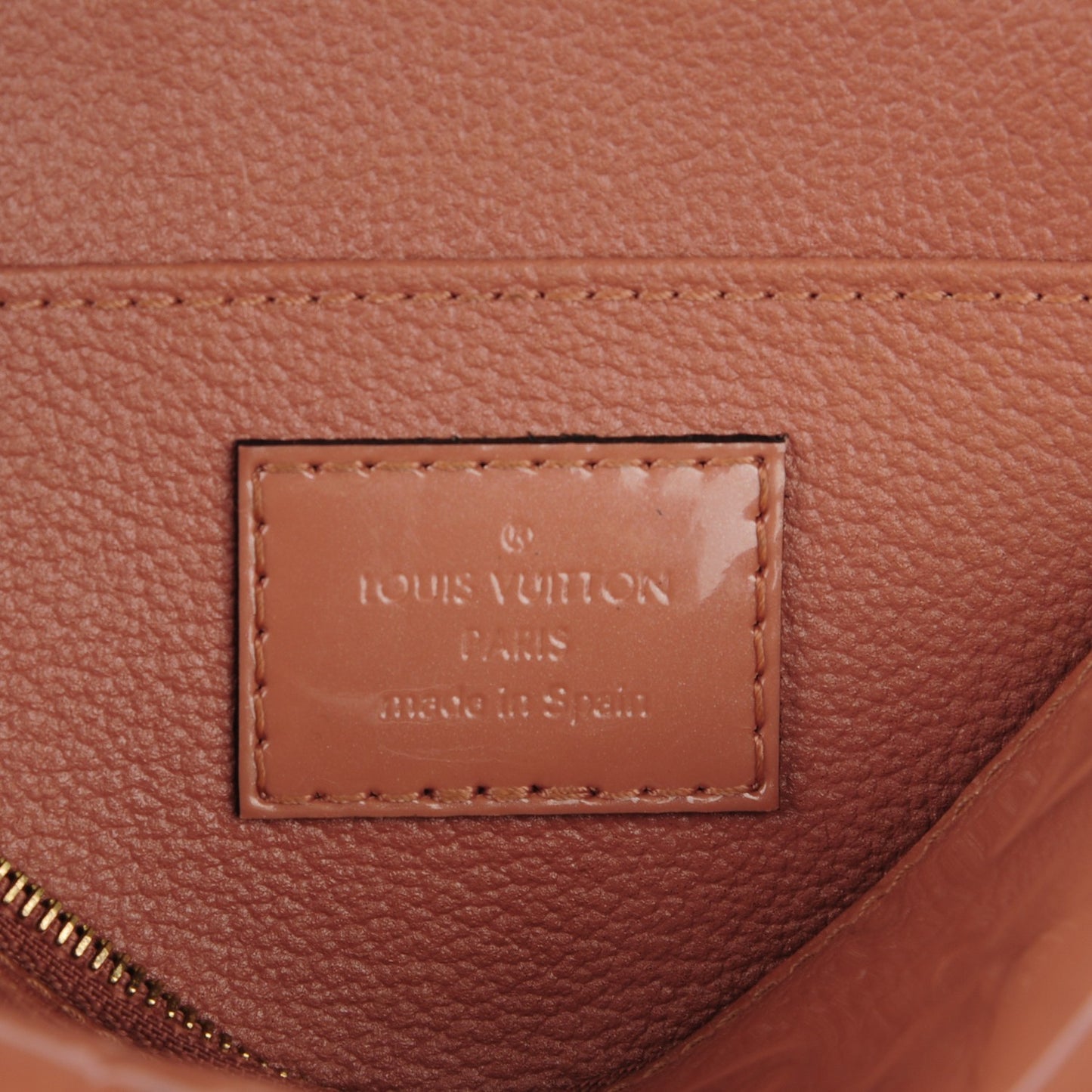 Vernis Cosmetic Pouch Rose Velours