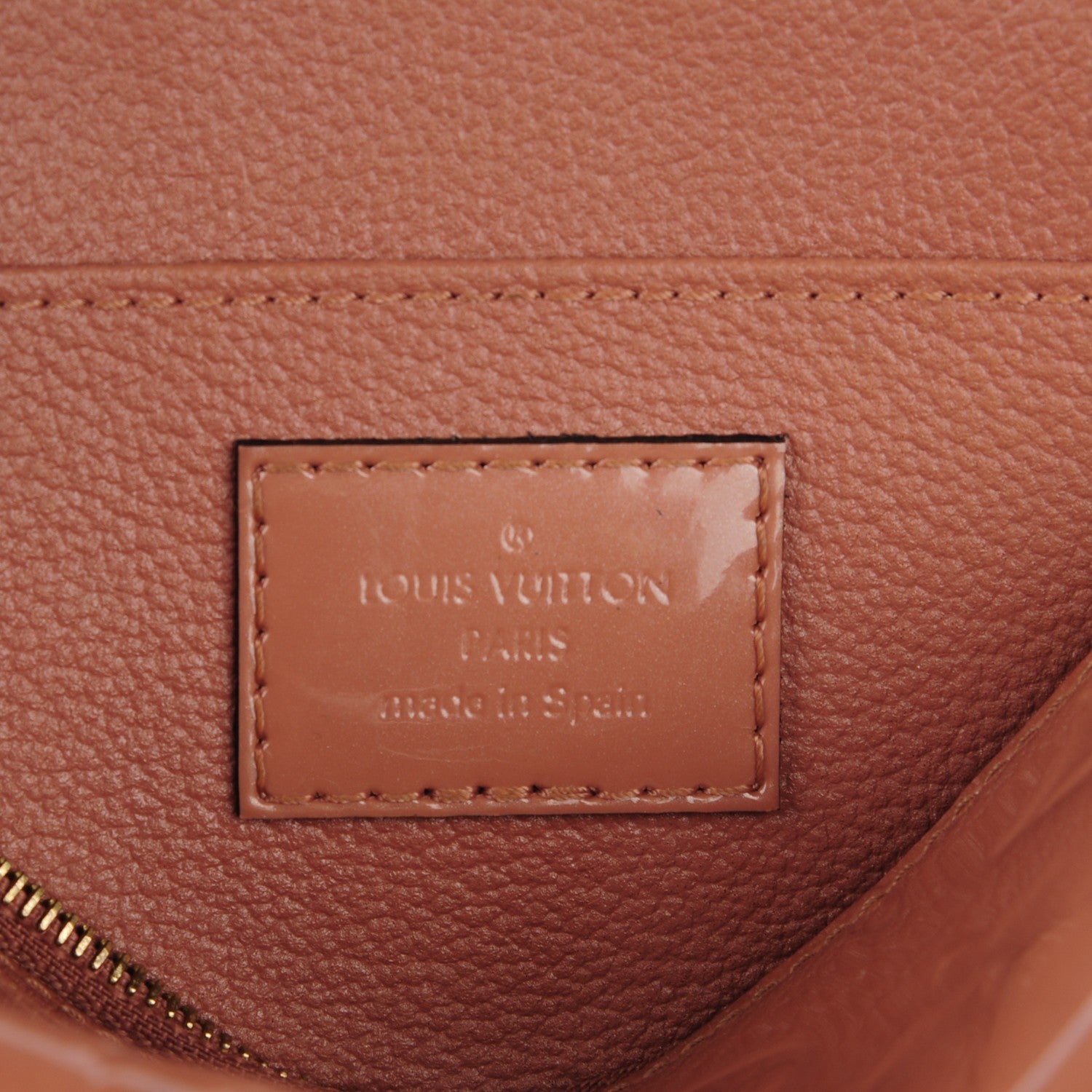 Louis Vuitton Vernis Cosmetic Pouch Rose Velours 5 of 8