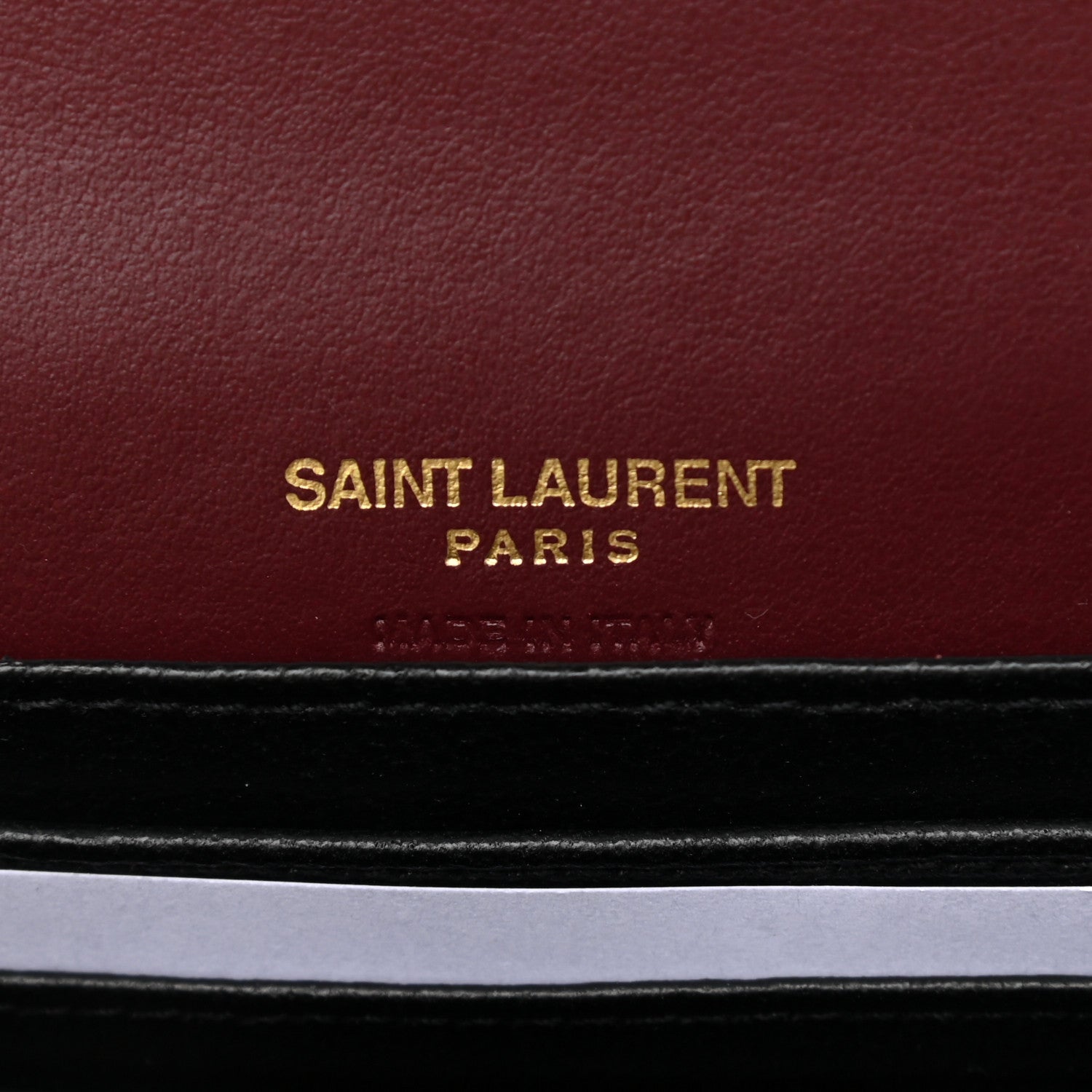 Saint Laurent Smooth Calfskin Monogram Kate Belt Bag Rouge Legion 6 of 10