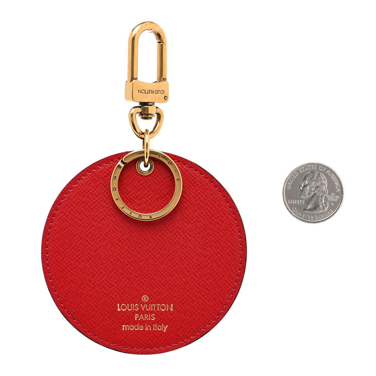 Monogram Illustre Kabuki Bag Charm Key Ring