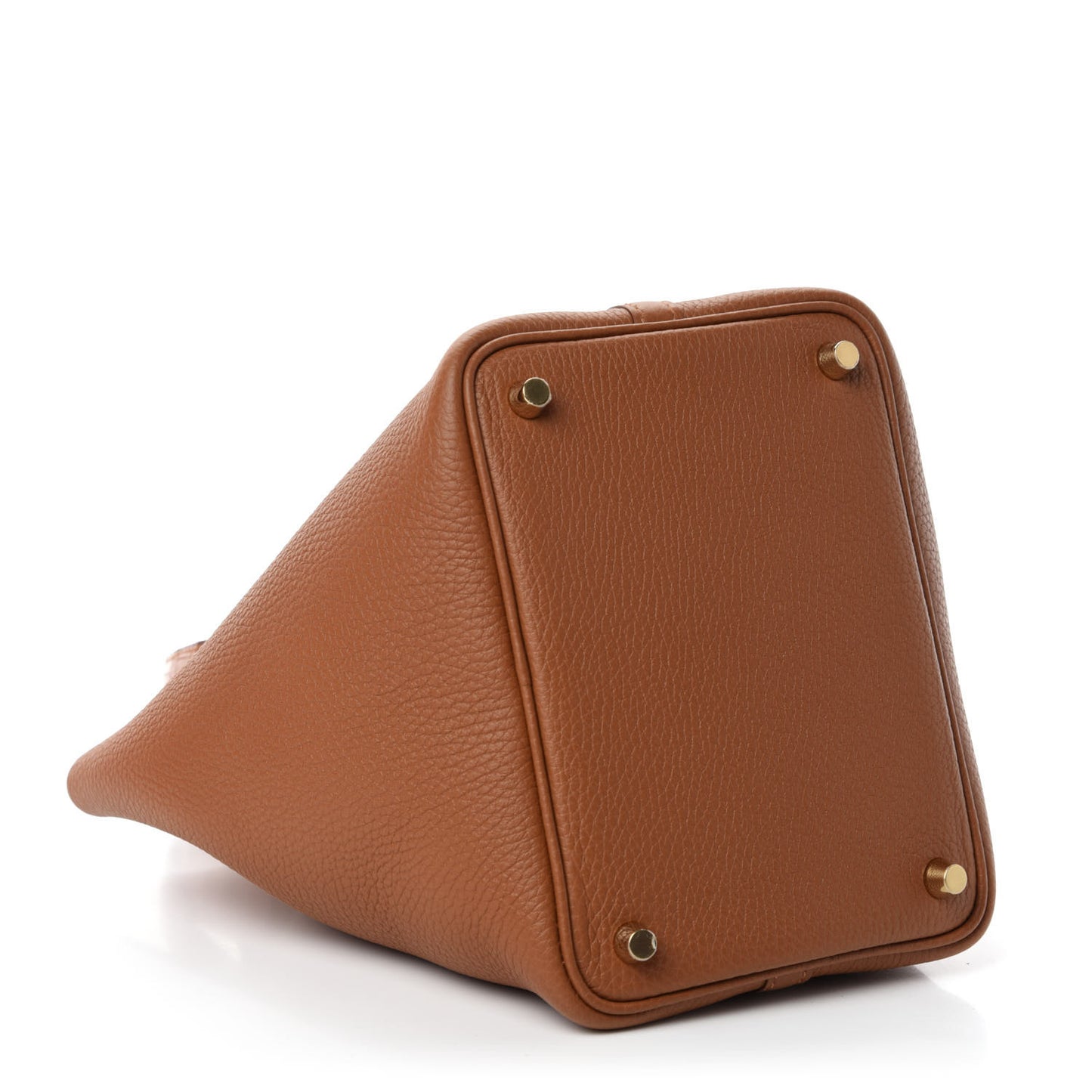Taurillon Clemence Matte Alligator Picotin Lock Touch 18 PM Gold