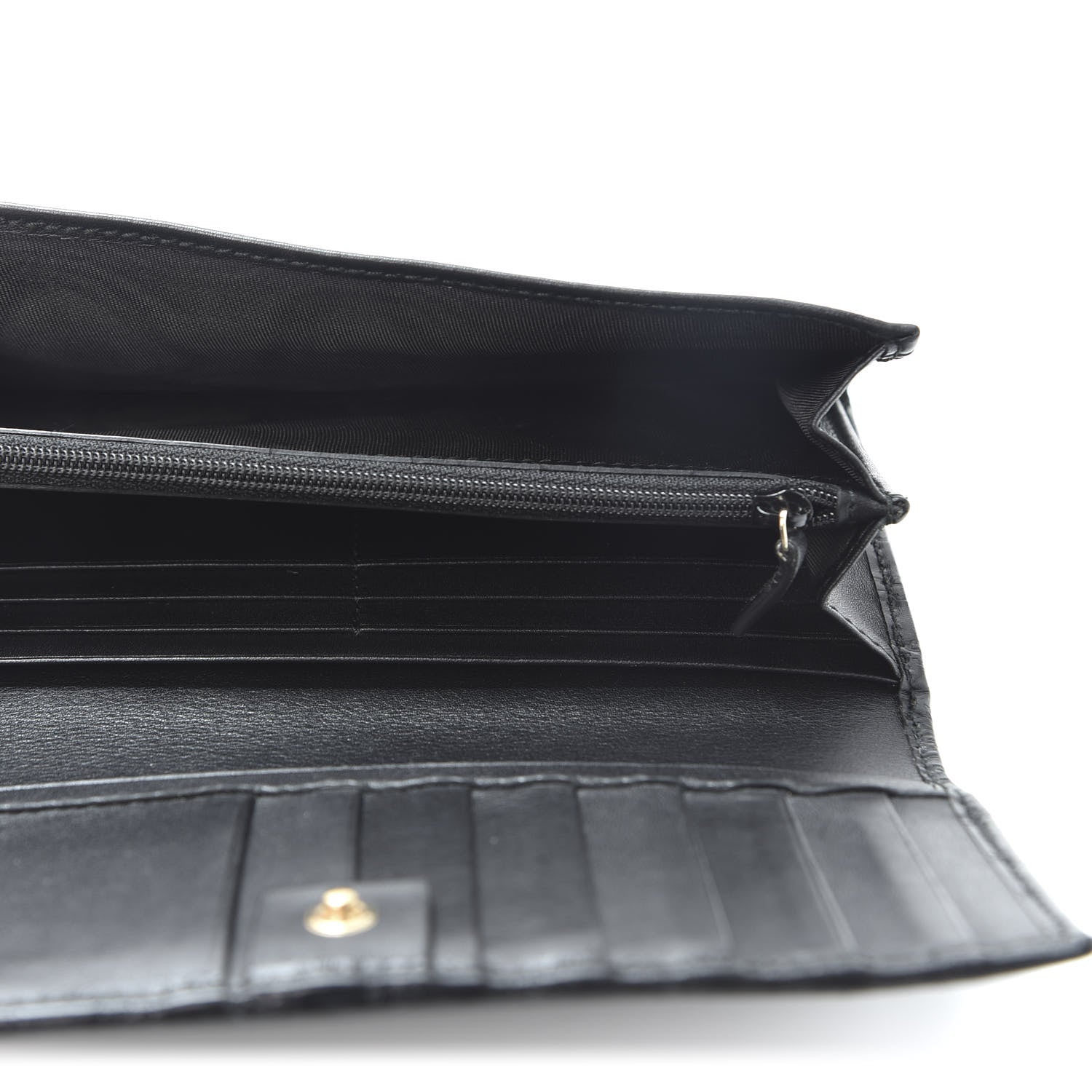 Gucci Soft Microguccissima Continental Wallet Black 4 of 9