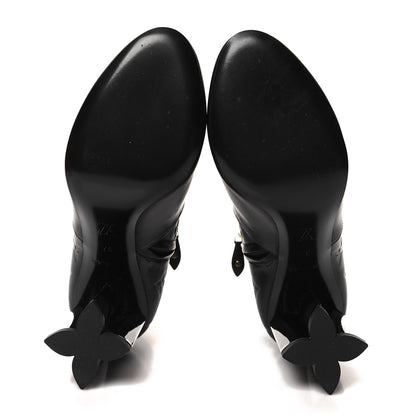 Louis Vuitton Calfskin Silhouette Ankle Boots 37 Black 5 of 9