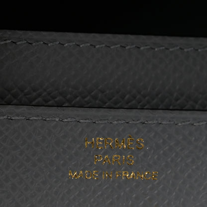 Hermes Epsom Constance Long To Go Wallet Gris Pantin 6 of 13