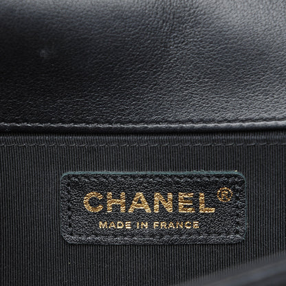 Chanel Calfskin Quilted Medium Boy Flap Black 6 of 8