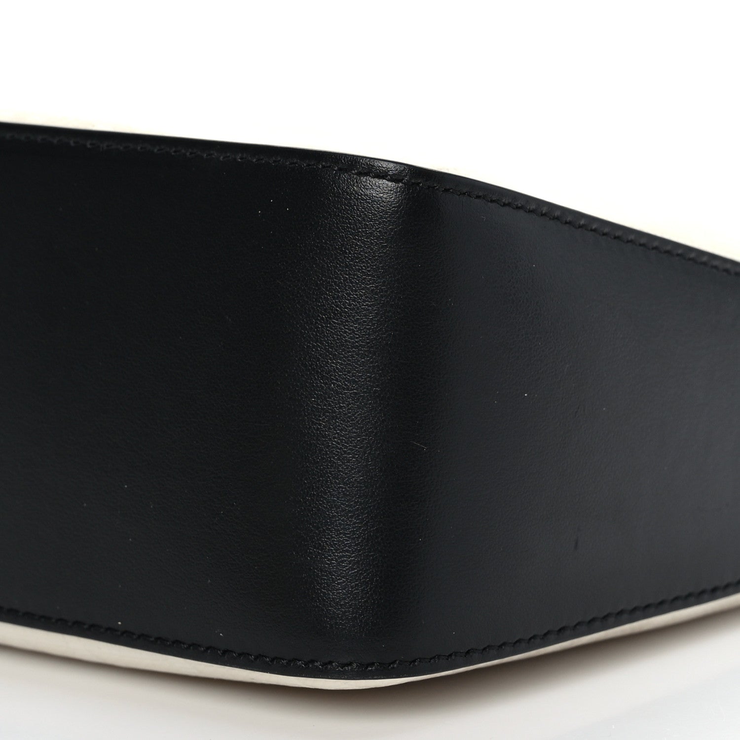 Givenchy Coated Canvas Logo 4G Embossed Small Moon Cut Out Shoulder Bag Ivory 8 of 8