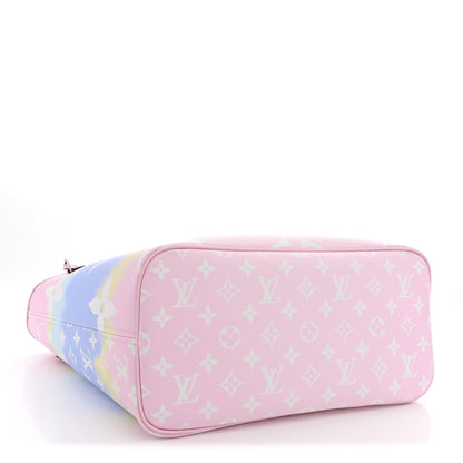 Louis Vuitton Monogram Escale Neverfull MM Pastel 5 of 12