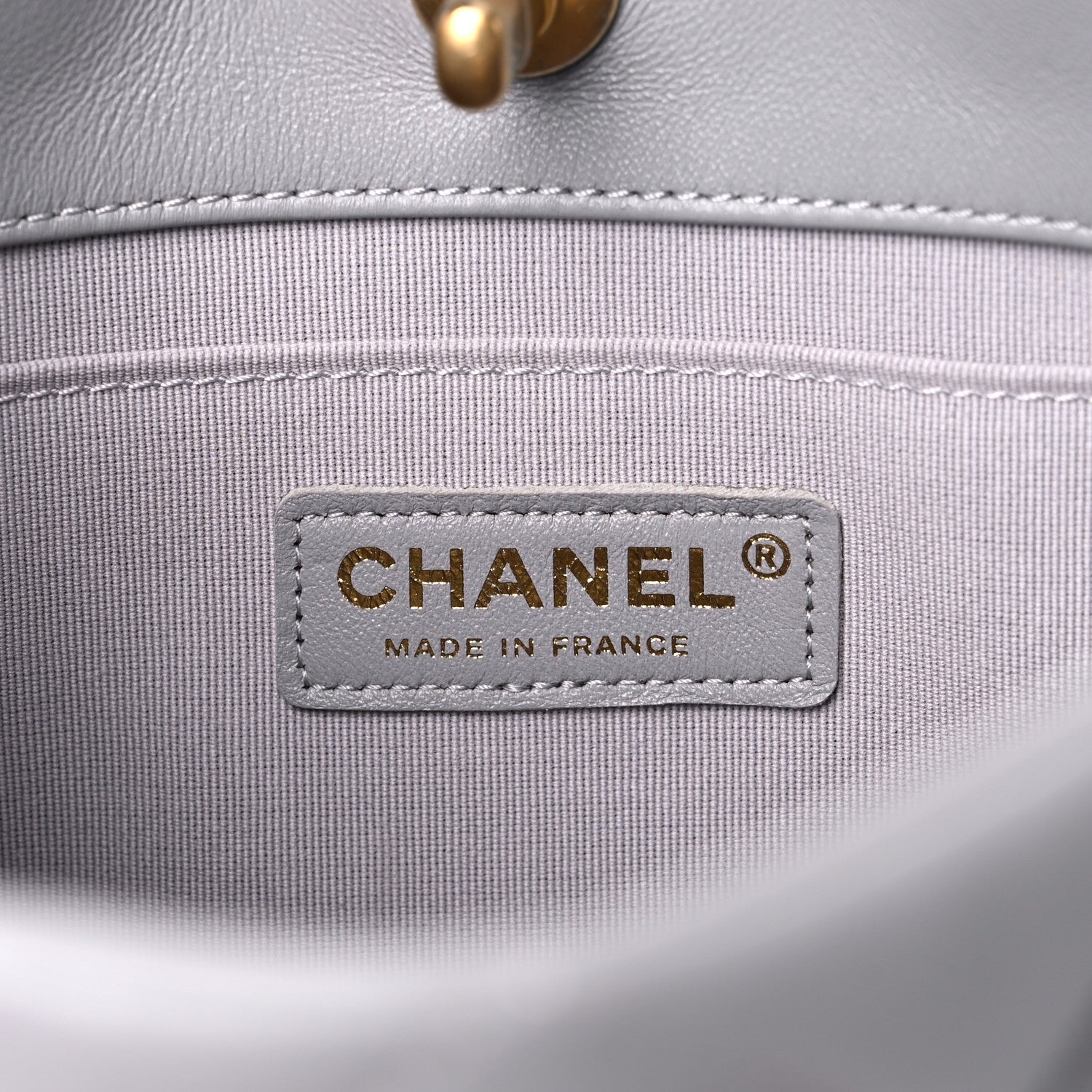 Chanel Lambskin Quilted Crush on Chains Hobo Grey 6 of 11