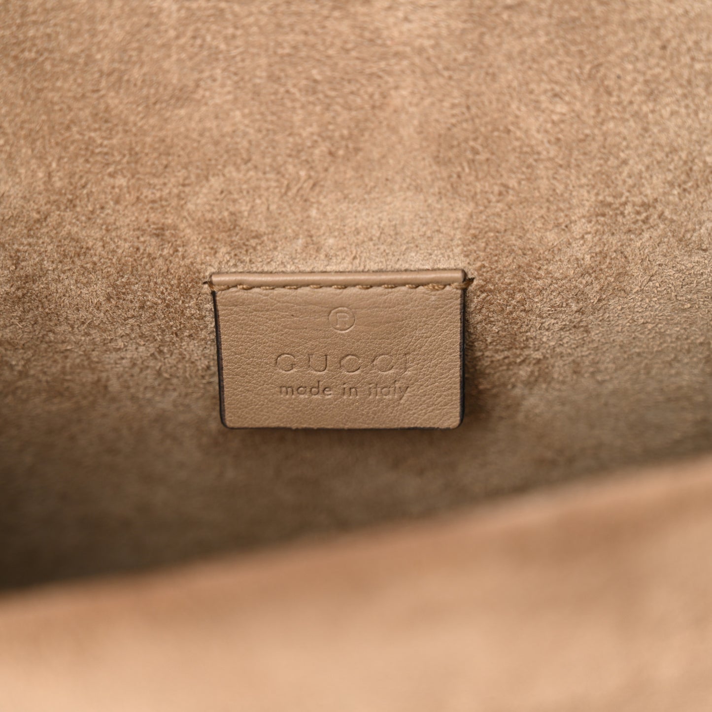 GG Supreme Monogram Mini Dionysus Shoulder Bag Taupe