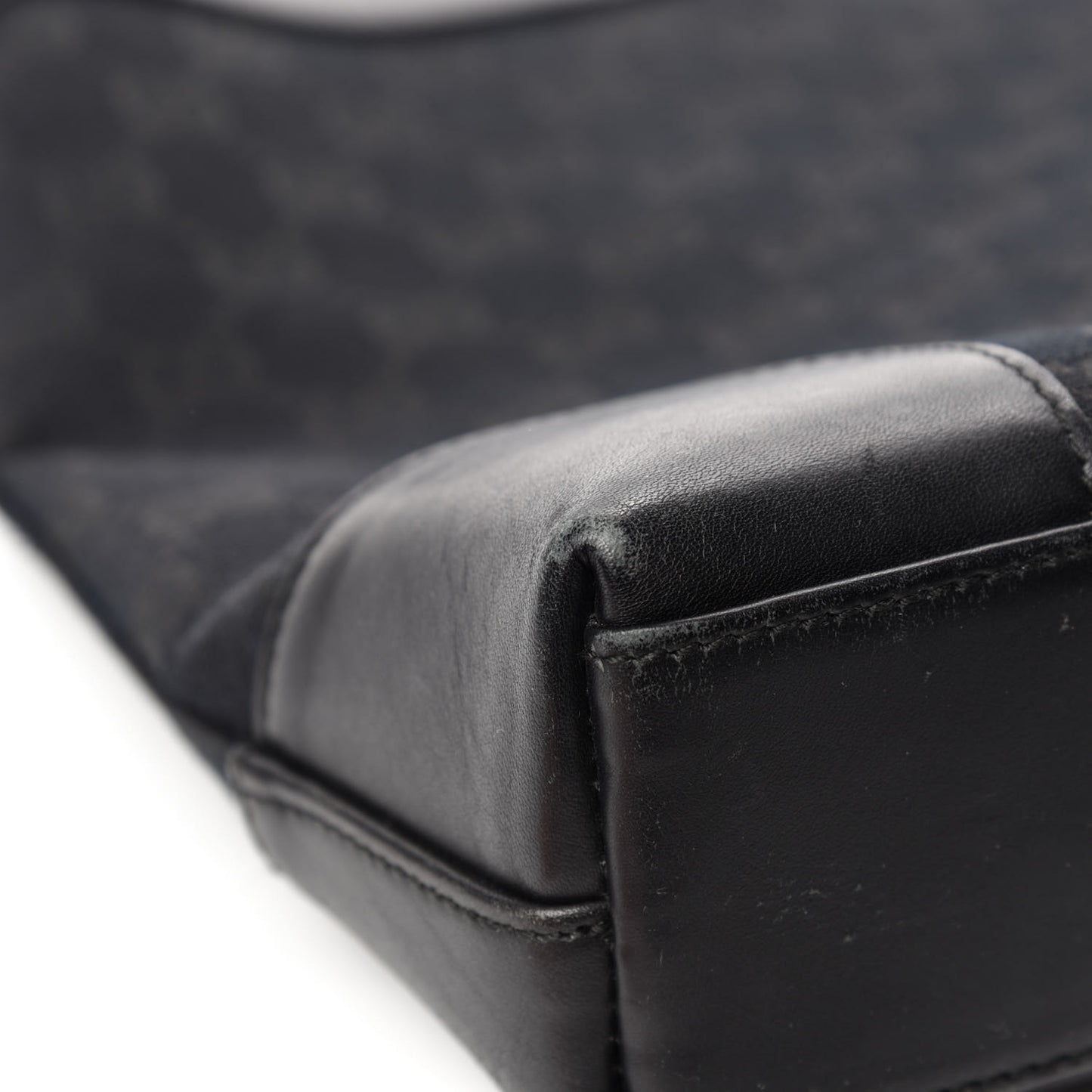 Monogram Shoulder Bag Black