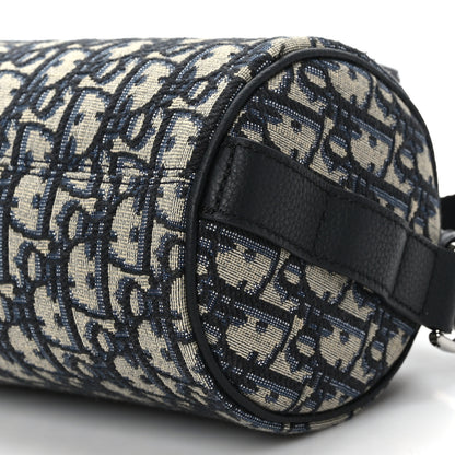 Christian Dior Oblique Mini Roller Messenger Bag Blue 8 of 9