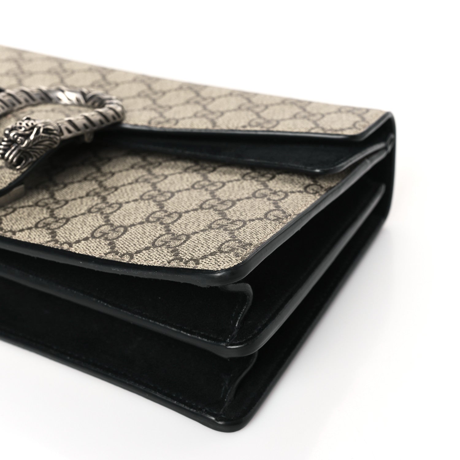 Gucci GG Supreme Monogram Small Dionysus Shoulder Bag Black 9 of 9